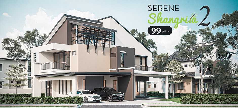 Serene Shangrila 2 - Two & A Half Double Storey Deatched House